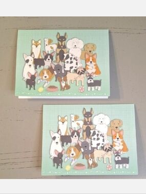Adorable Dogs Blank Notecards